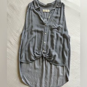 Abercrombie Womens Buttons down tank